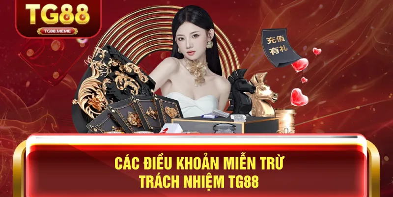 Các Điều Khoản Miễn Trừ Trách Nhiệm TG88